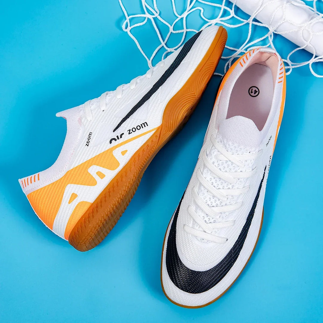 New Men Non-Slip Football Boots FG/TF Soccer Shoes Ultralight High-quality TF Sneakers Cleats Hot-selling Futsal Indoor Match