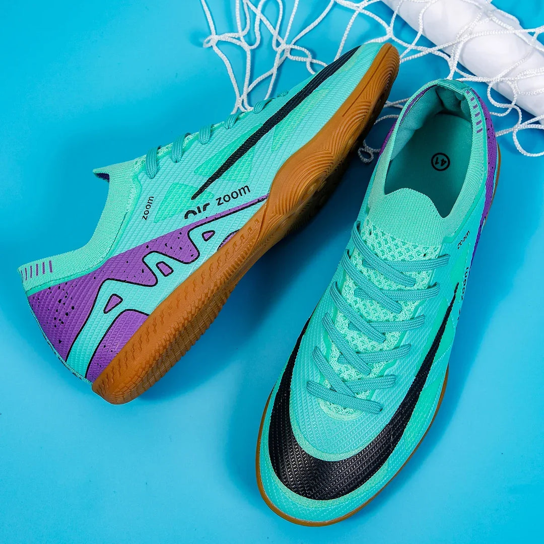 New Men Non-Slip Football Boots FG/TF Soccer Shoes Ultralight High-quality TF Sneakers Cleats Hot-selling Futsal Indoor Match