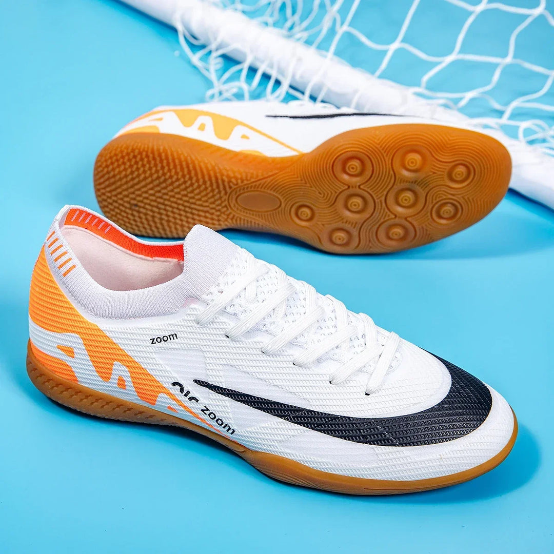 New Men Non-Slip Football Boots FG/TF Soccer Shoes Ultralight High-quality TF Sneakers Cleats Hot-selling Futsal Indoor Match