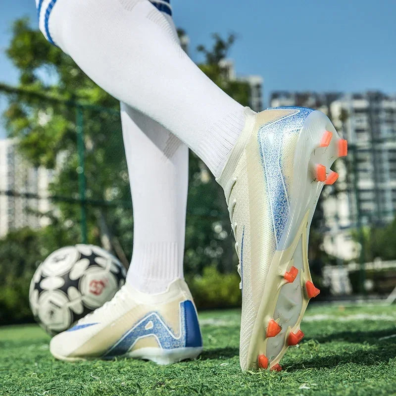 Men Professional Training Football Boots Ultralight Soccer Shoes Unisex Wholesale Women Breathable Drop Shipping Indoor Futsal