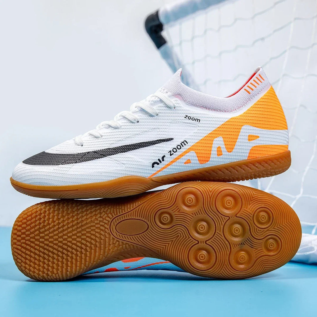 New Men Non-Slip Football Boots FG/TF Soccer Shoes Ultralight High-quality TF Sneakers Cleats Hot-selling Futsal Indoor Match