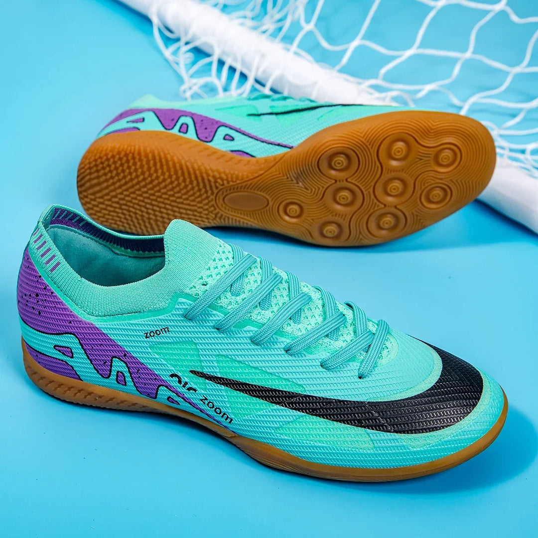 New Men Non-Slip Football Boots FG/TF Soccer Shoes Ultralight High-quality TF Sneakers Cleats Hot-selling Futsal Indoor Match