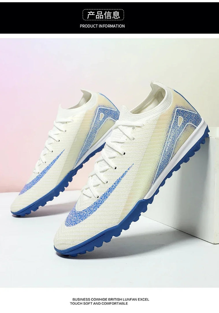 Men Professional Training Football Boots Ultralight Soccer Shoes Unisex Wholesale Women Breathable Drop Shipping Indoor Futsal