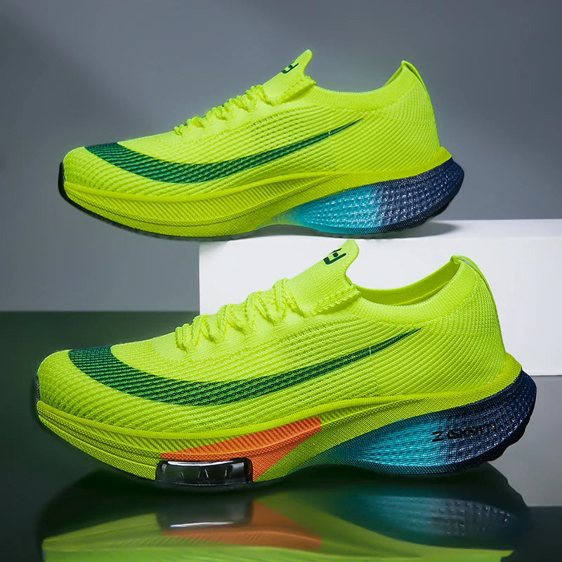 Autumn Unisex Run Shoes Breathable Mesh Ultra Light Cushioning Sneakers Couples Slow Jogging Anti Slip Men Women Tennis Shoes